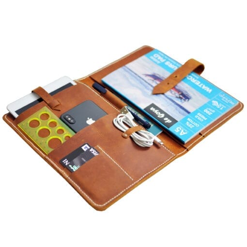 Leather Organizer for Mini iPad - Gambar 3