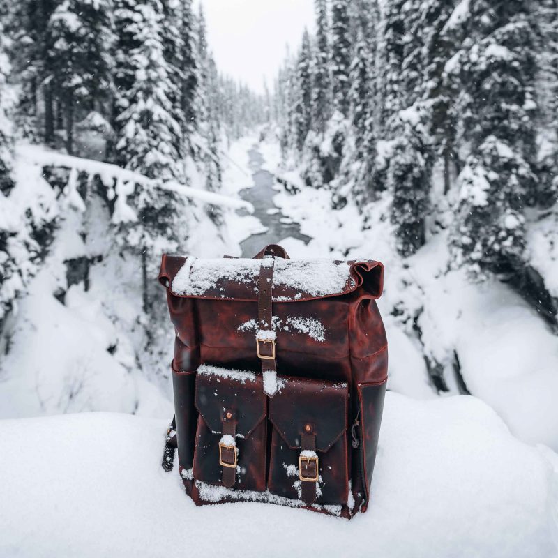 Walklo leather hunter rolltop outdoor 3