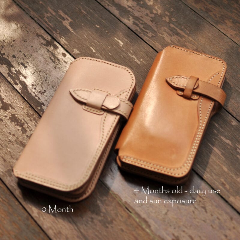 The light fastness of vegetable-tanned leather - Understanding Leather Patina