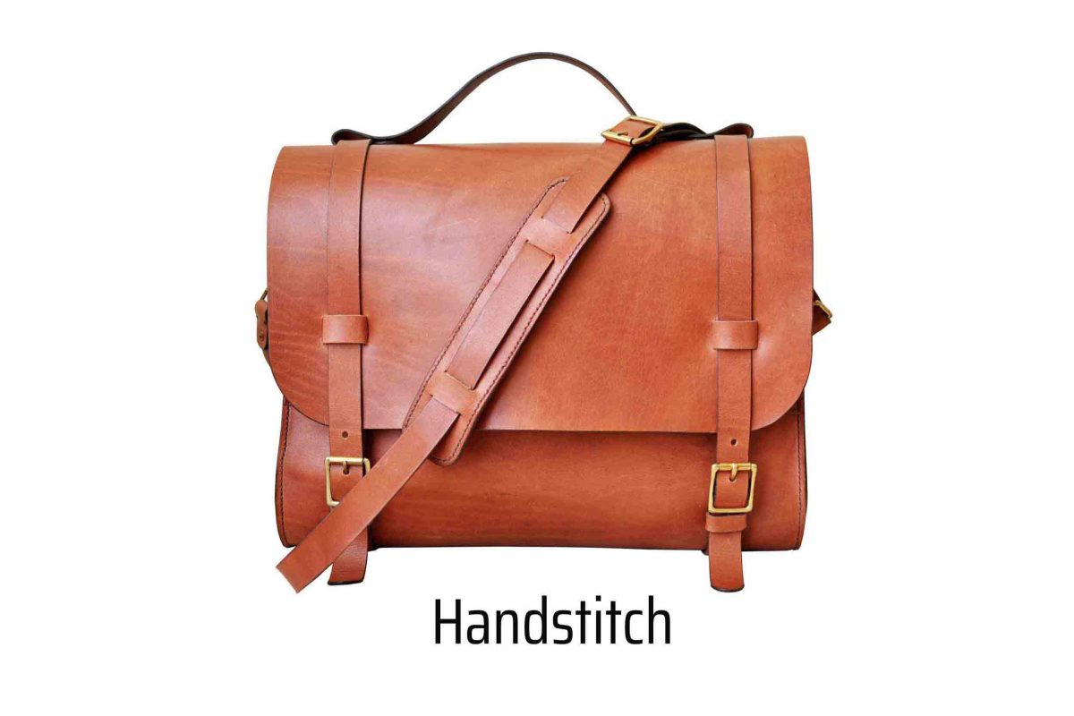 walklo leather hand stitch method