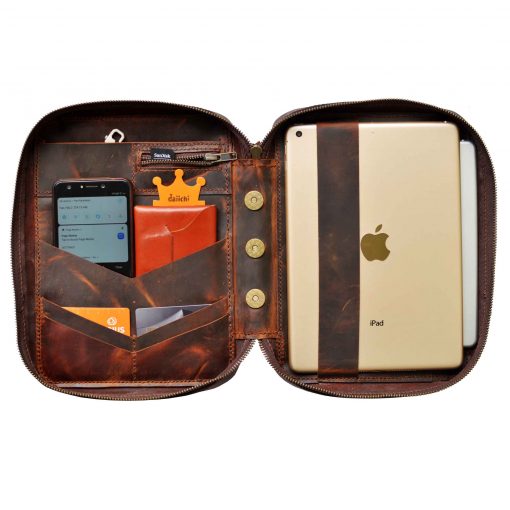iPad Cover for Mini iPad Dark Brown - Image 3