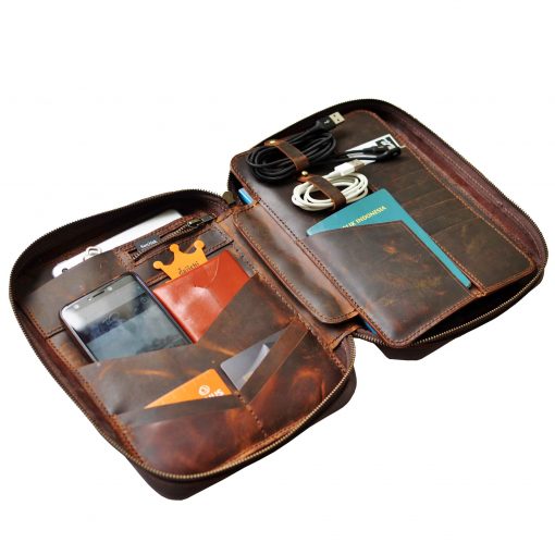 iPad Cover for Mini iPad Dark Brown - Image 2